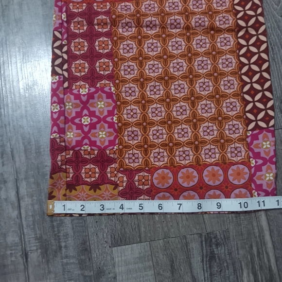 DREW Pink and Orange Wide Leg Pants - Picture 10 of 11